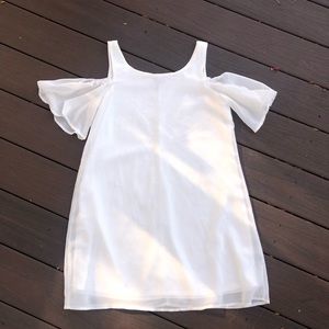 LILY ROSE White short dress - SIZE SMALL